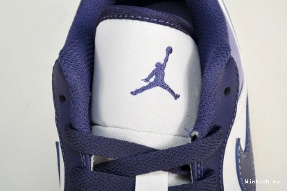 1 Purple “Covered Jordan Tones” Low 1030